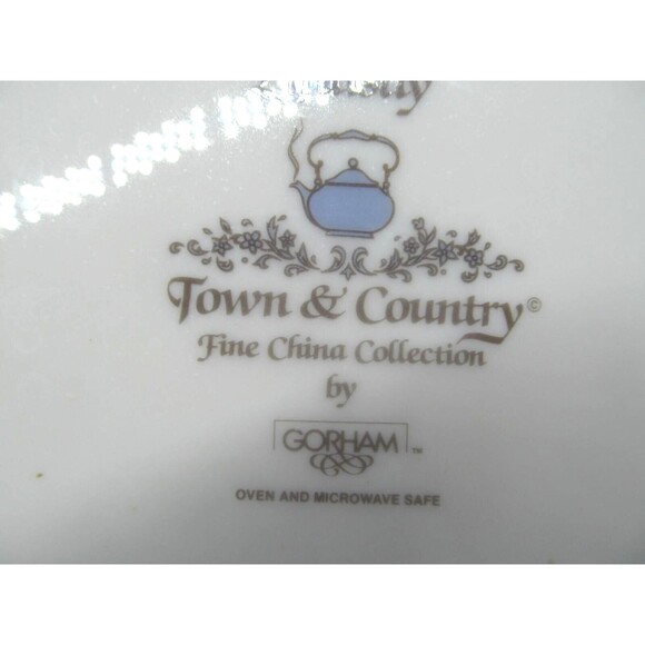 Gorham Town & Country Lindsay Salad Plates Bundle of 4 - Picture 5 of 16